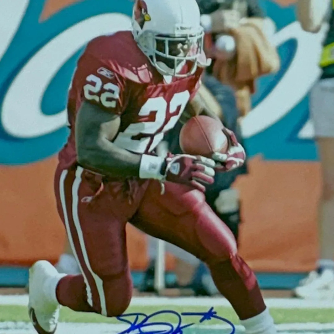Emmitt Smith Cardinals Hand Signed & Framed 8x10 Football Photo