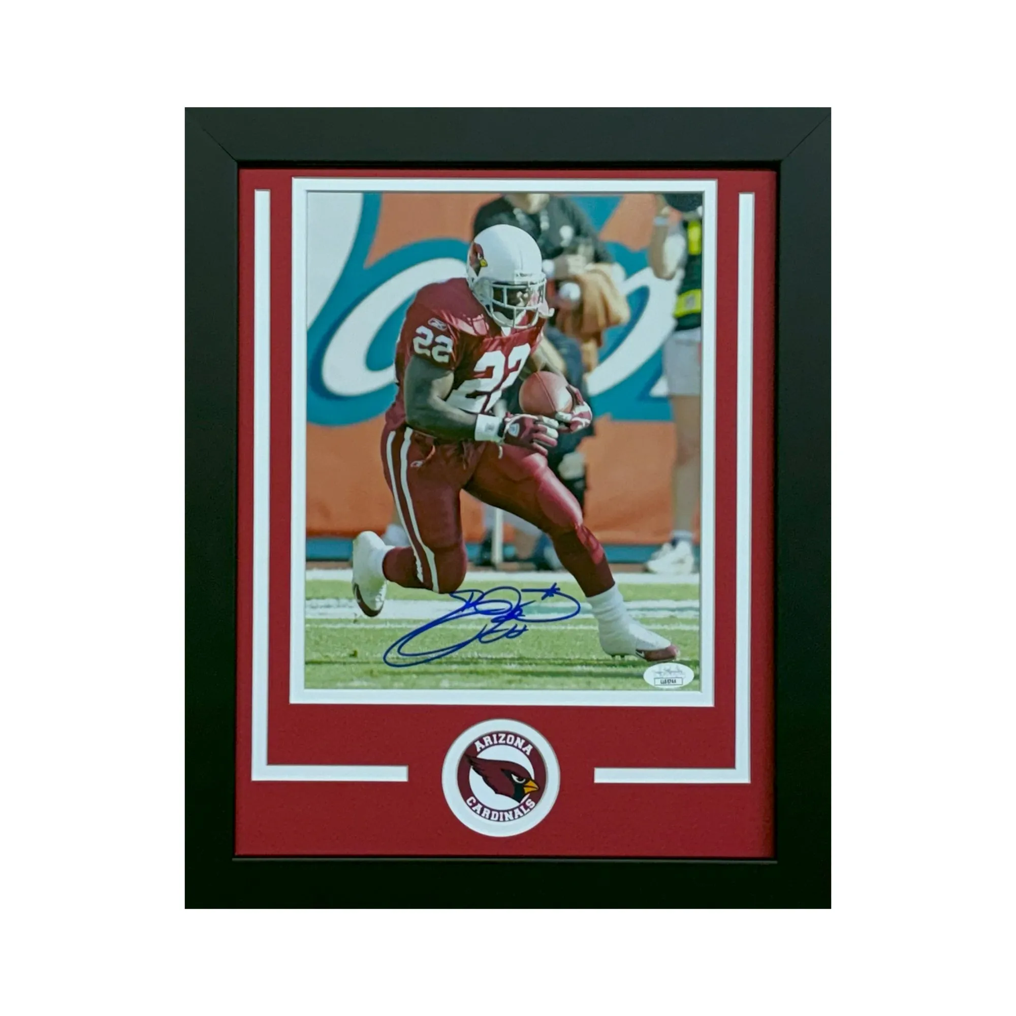 Emmitt Smith Cardinals Hand Signed & Framed 8x10 Football Photo