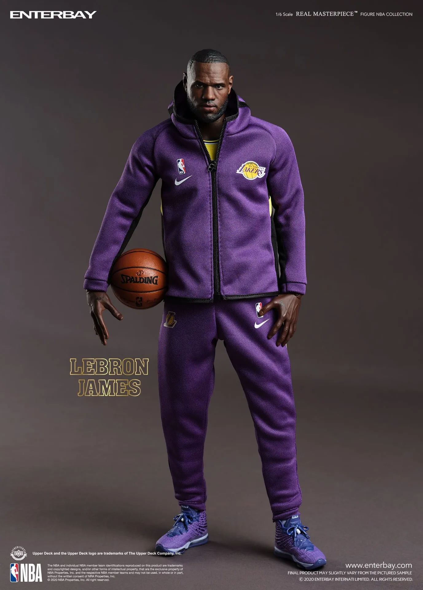 Enterbay - Real Masterpiece NBA Series - LeBron James 1/6 Figure
