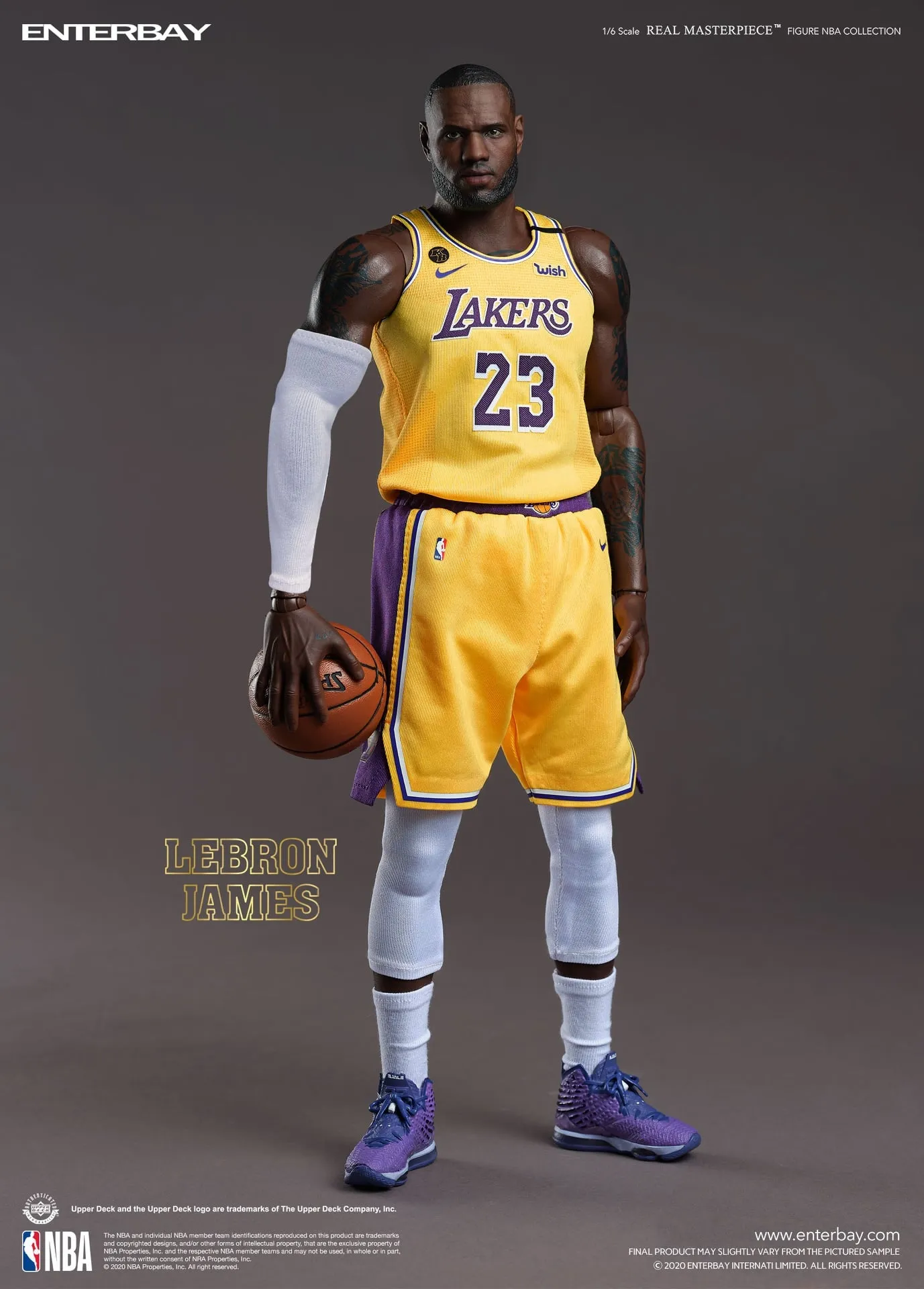 Enterbay - Real Masterpiece NBA Series - LeBron James 1/6 Figure