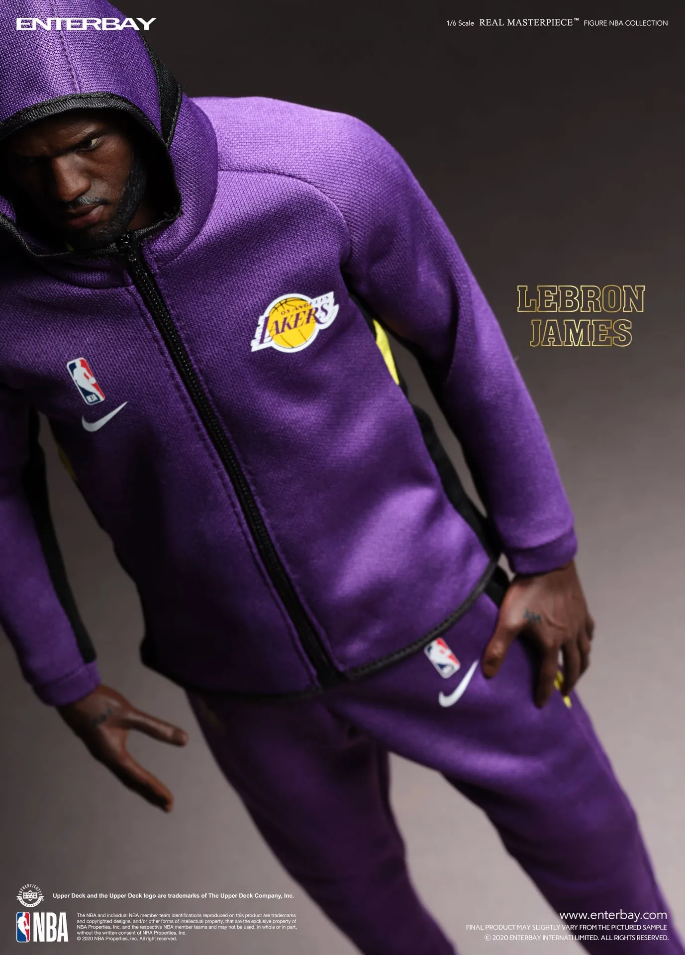 Enterbay - Real Masterpiece NBA Series - LeBron James 1/6 Figure