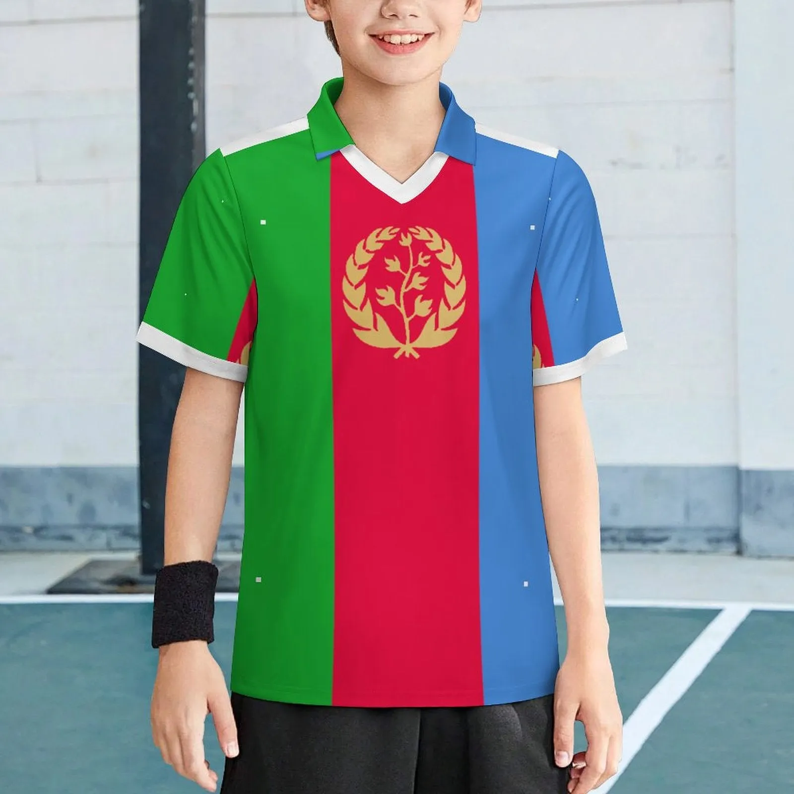Eritrea Soccer Jersey for Kids Unisex
