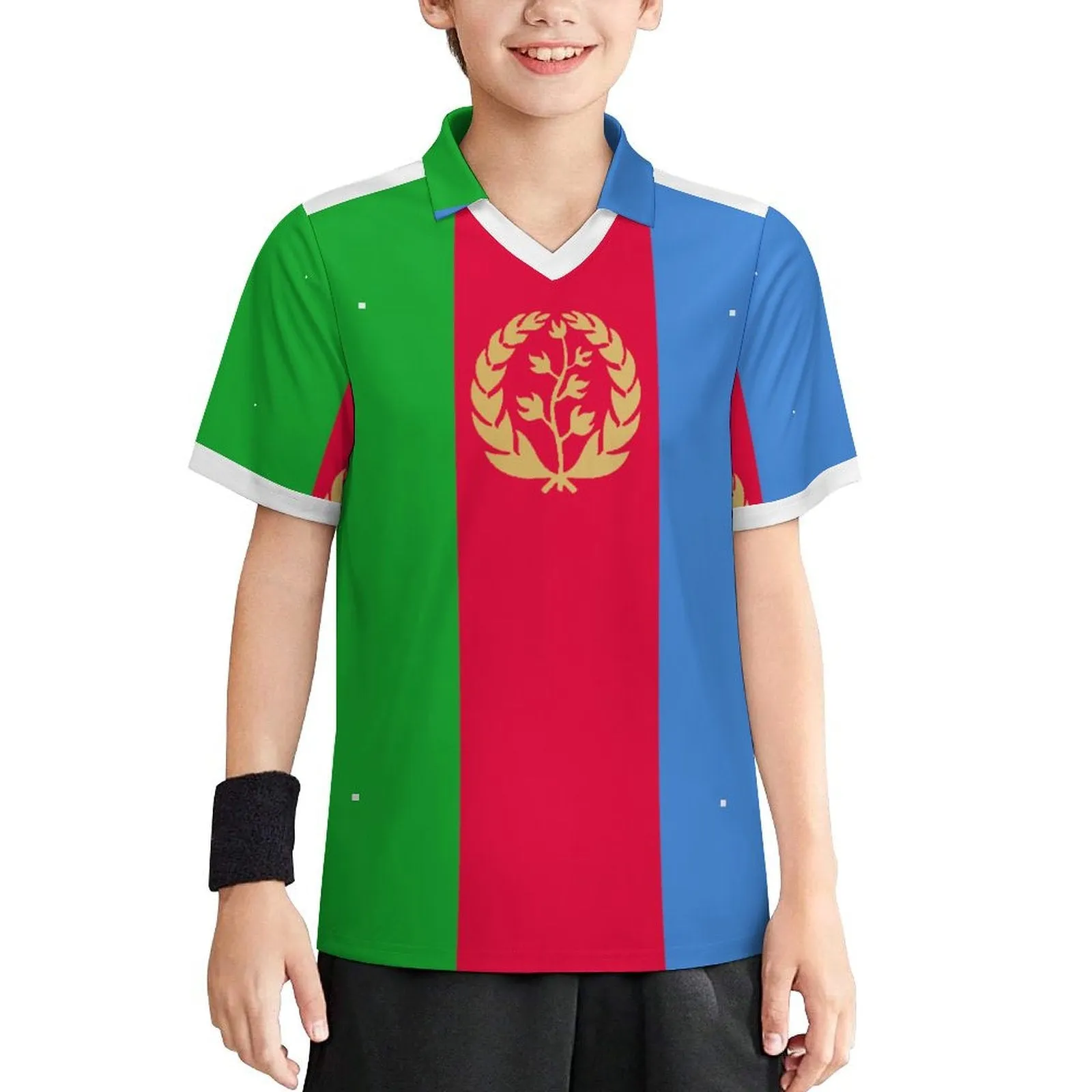 Eritrea Soccer Jersey for Kids Unisex