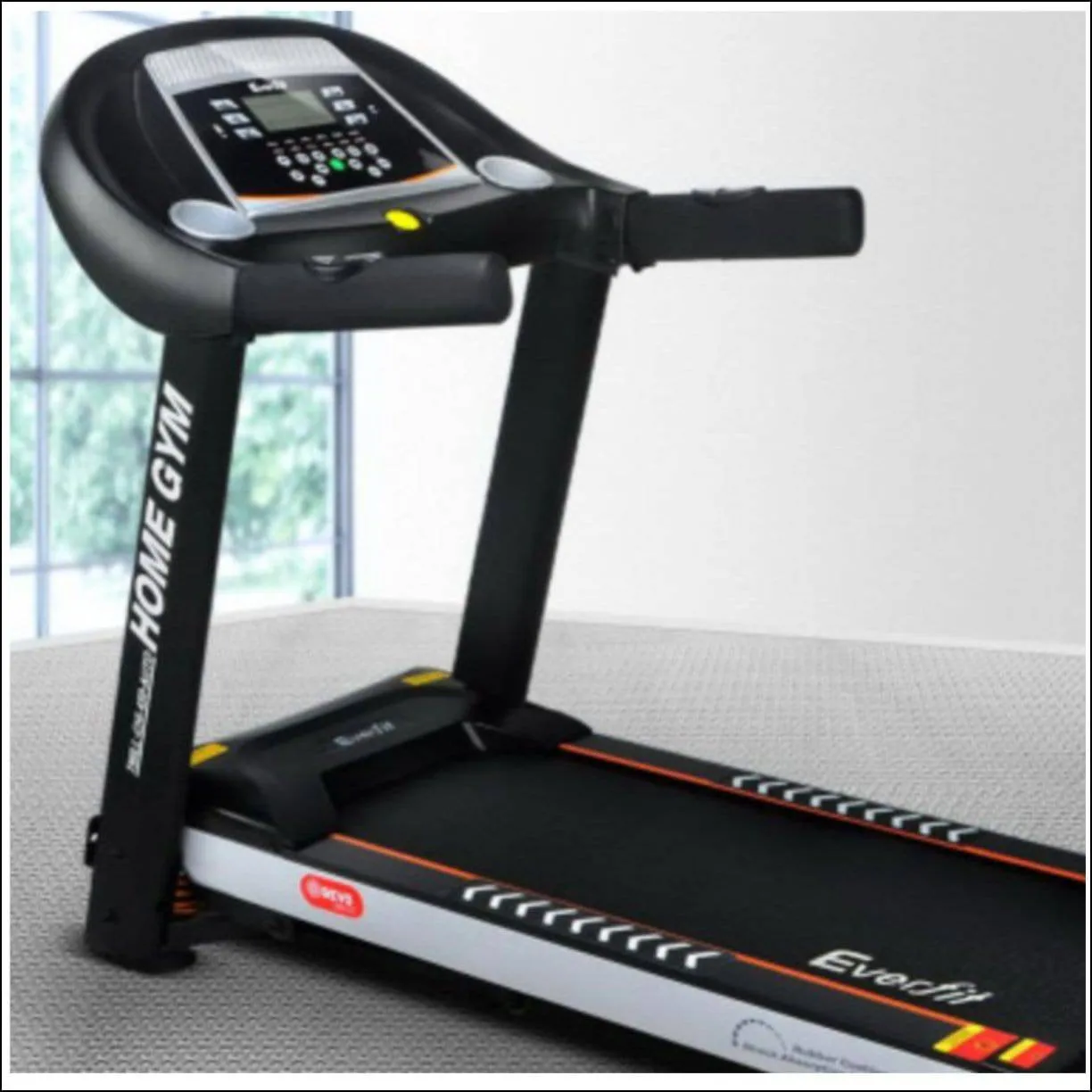 Everfit Treadmill Electric Auto Incline Home Gym Fitness Excercise Machine 450mm
