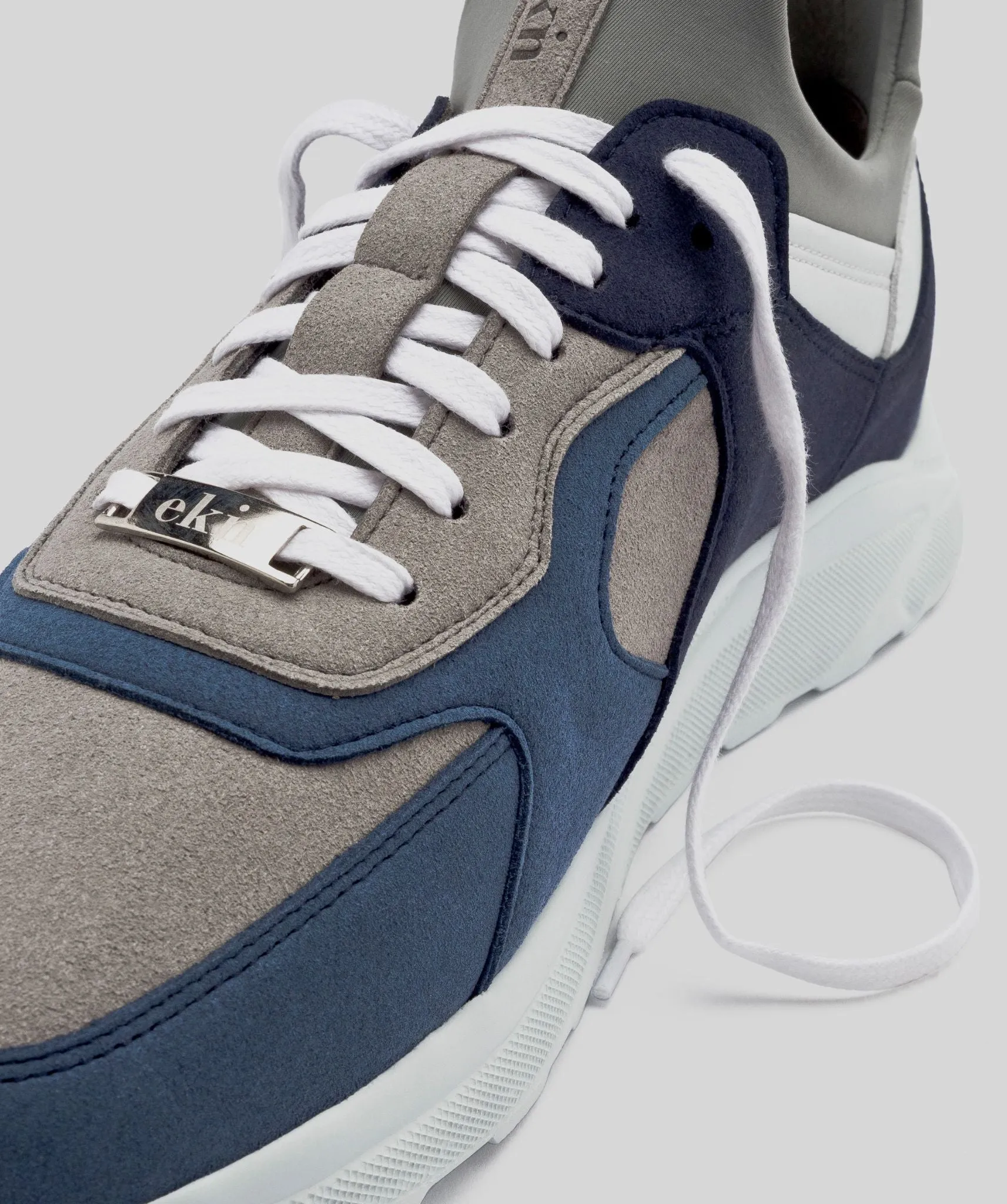 F5 x EKN Vegan Leather Sneakers - Blue
