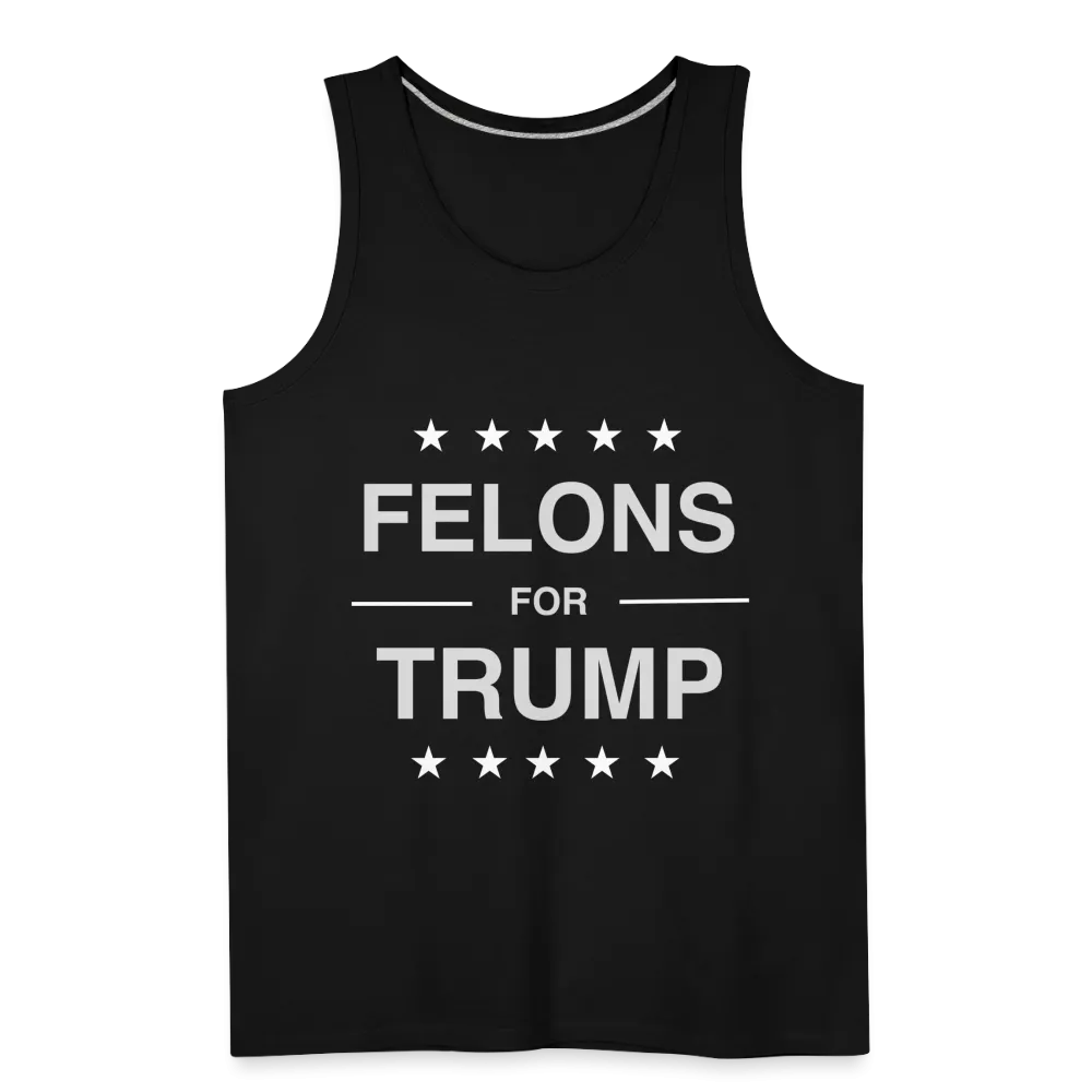 Felons for Trump Men’s Premium Tank Top