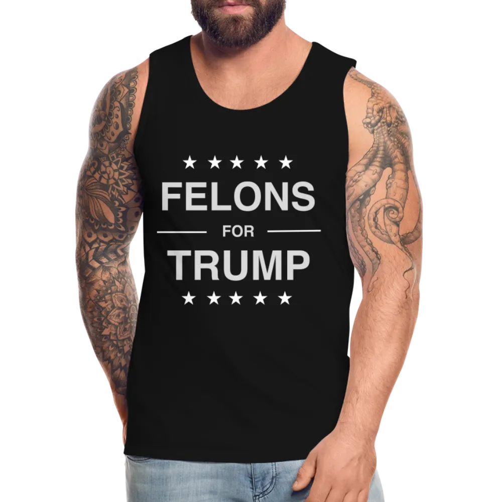 Felons for Trump Men’s Premium Tank Top