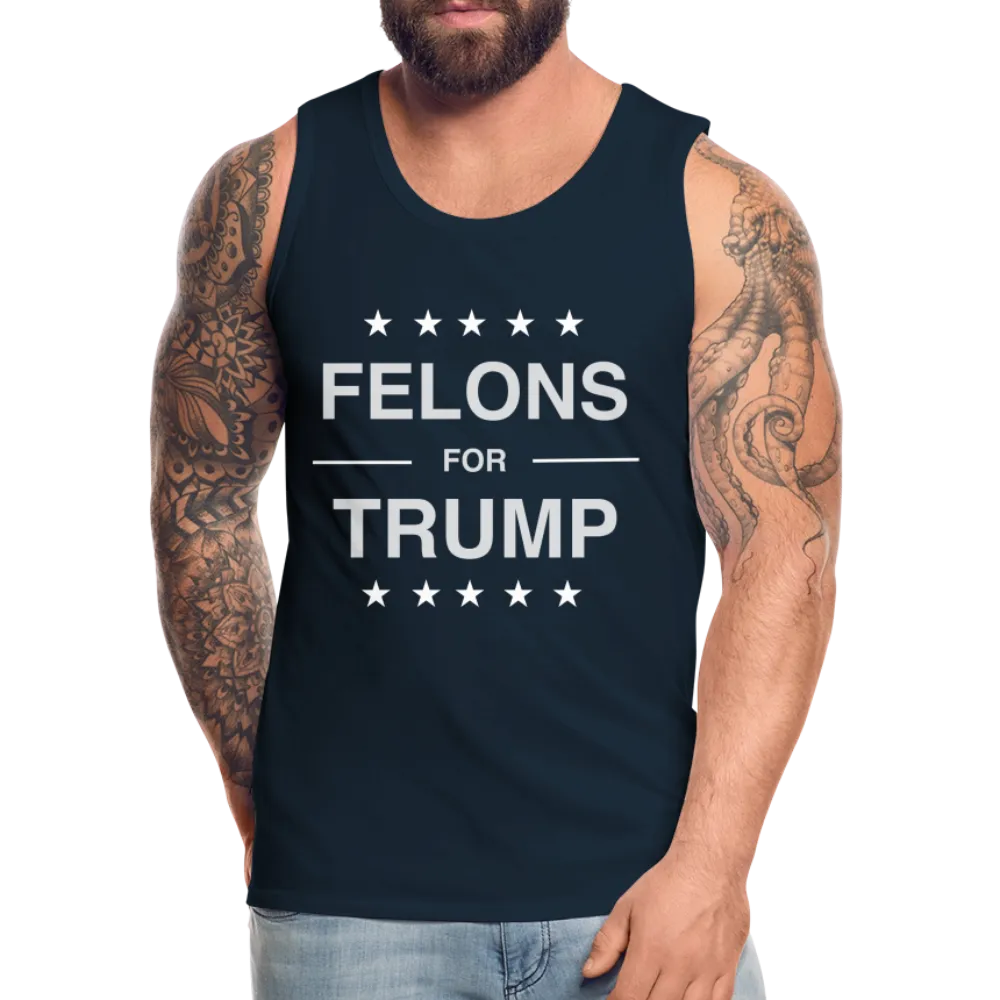 Felons for Trump Men’s Premium Tank Top