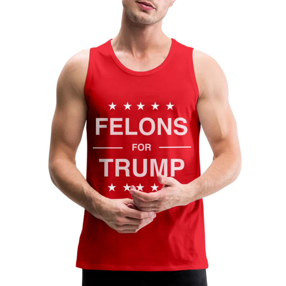 Felons for Trump Men’s Premium Tank Top