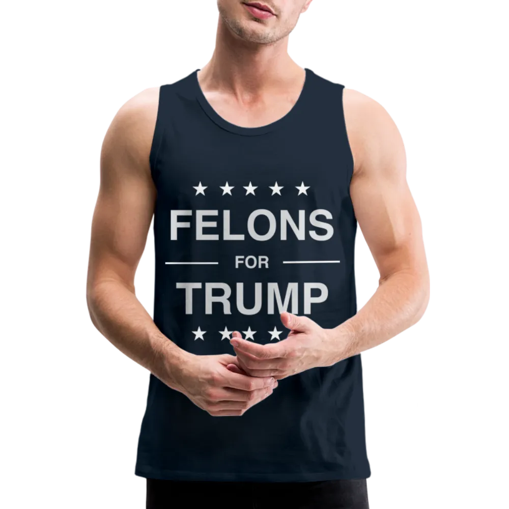 Felons for Trump Men’s Premium Tank Top