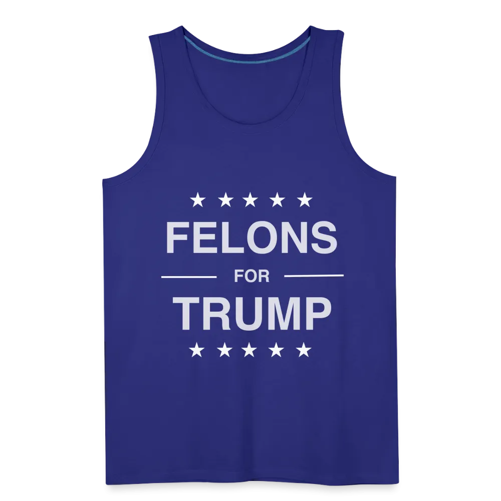 Felons for Trump Men’s Premium Tank Top