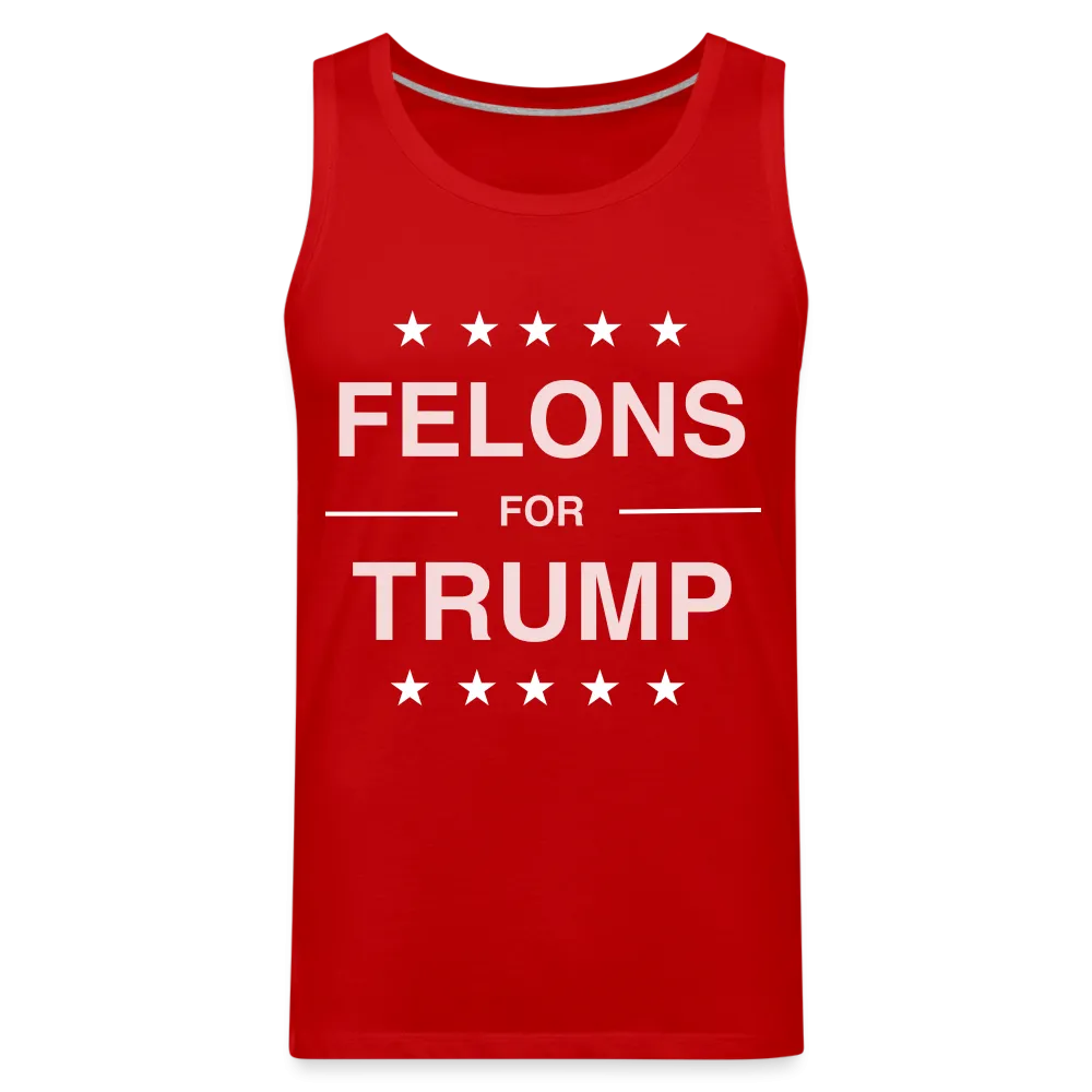Felons for Trump Men’s Premium Tank Top