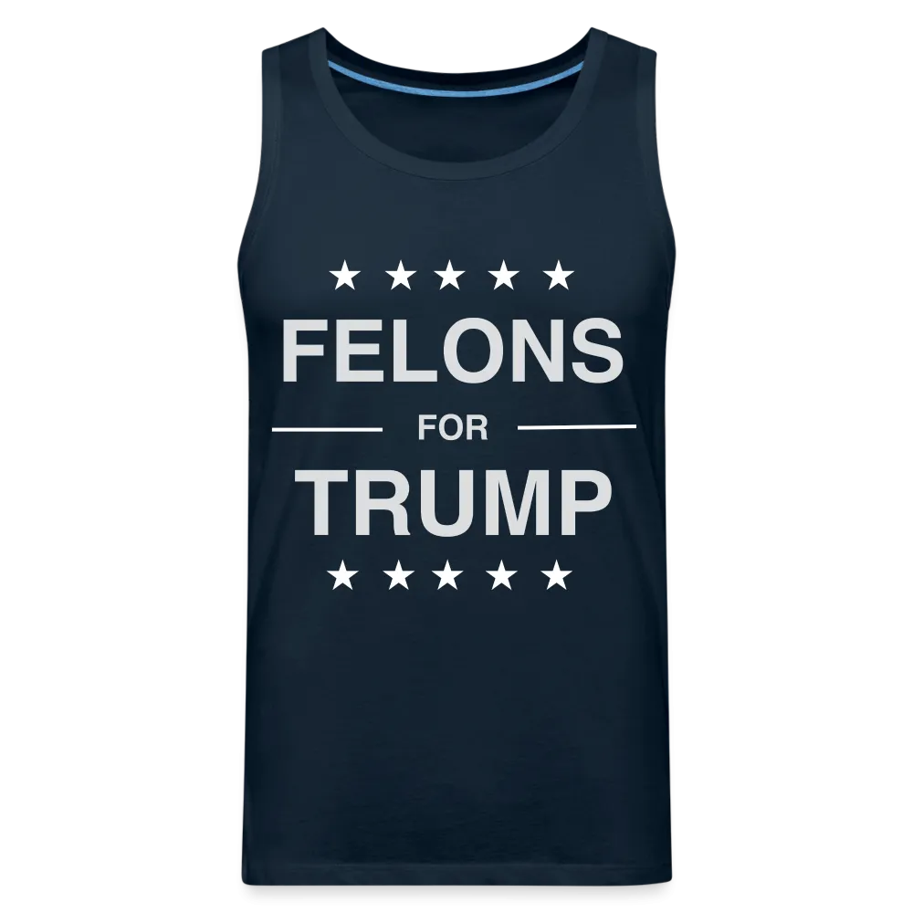 Felons for Trump Men’s Premium Tank Top