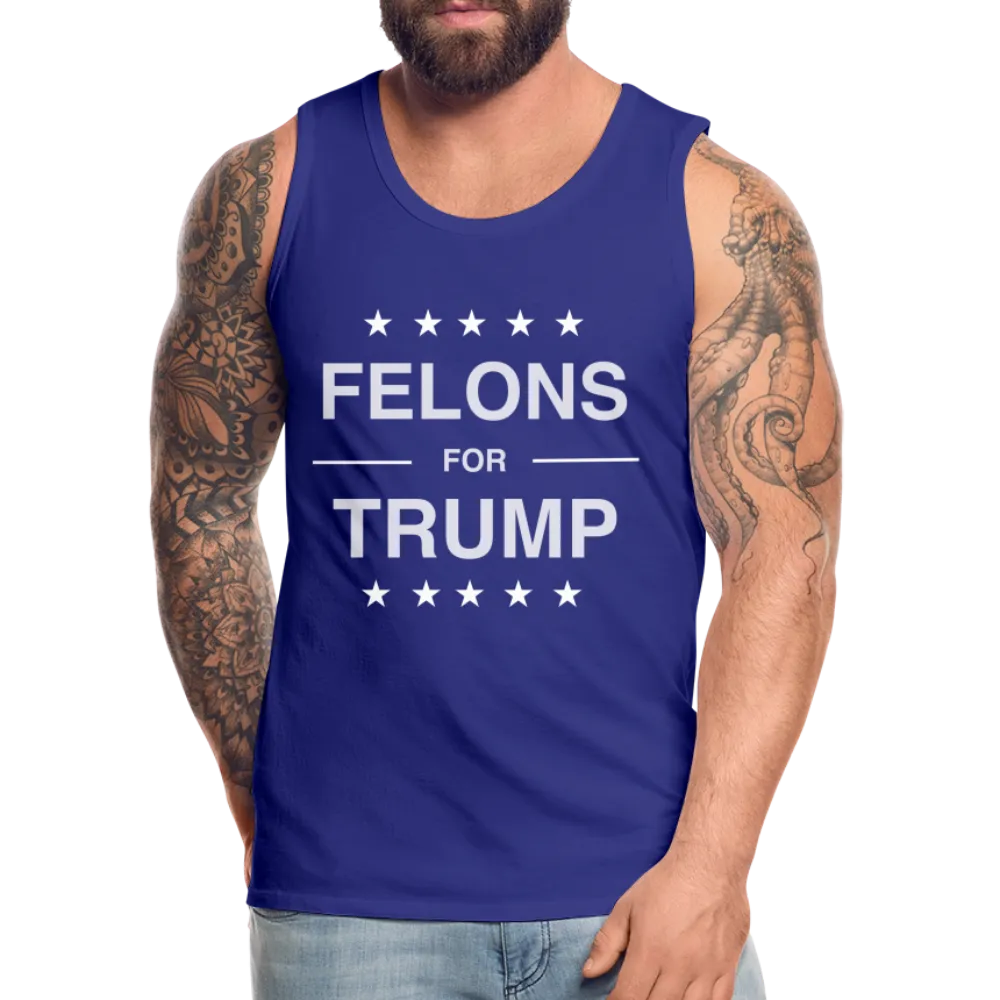 Felons for Trump Men’s Premium Tank Top
