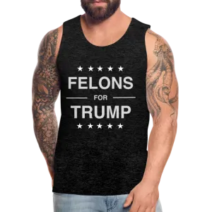 Felons for Trump Men’s Premium Tank Top
