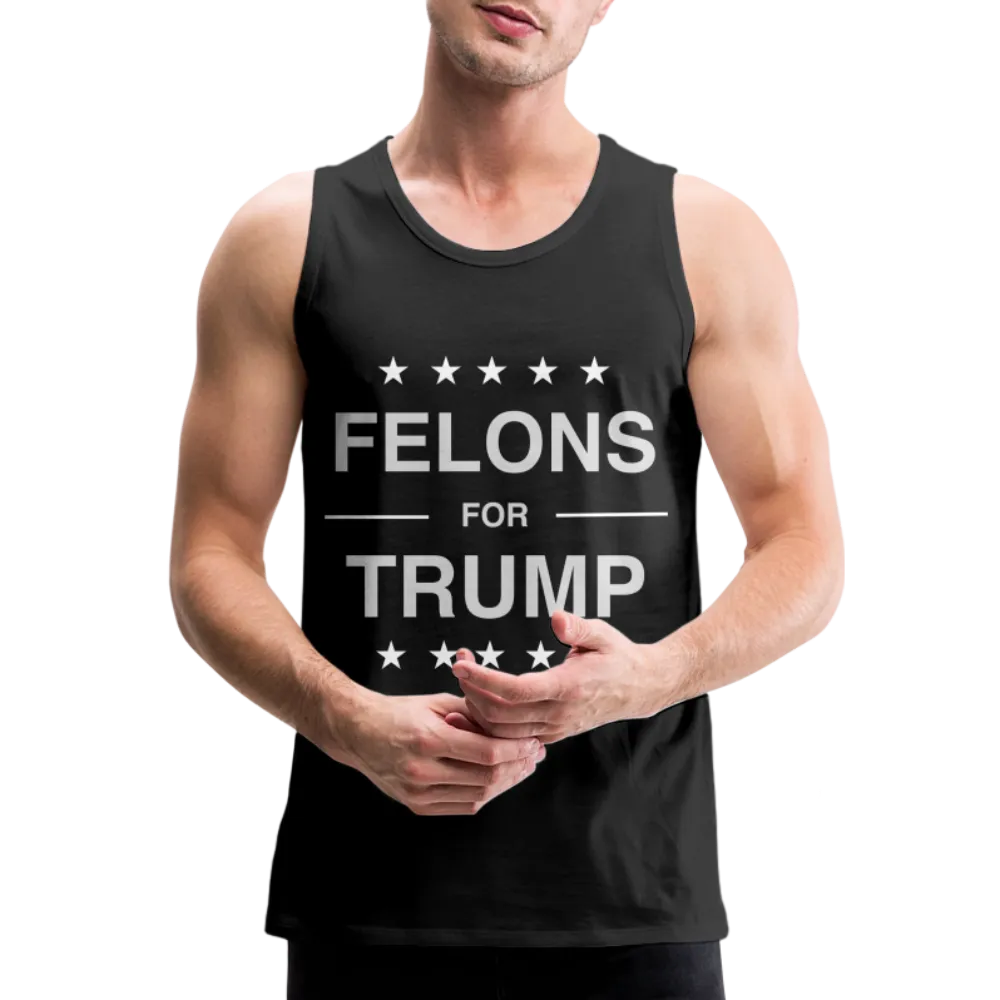 Felons for Trump Men’s Premium Tank Top