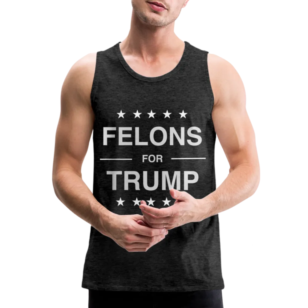 Felons for Trump Men’s Premium Tank Top
