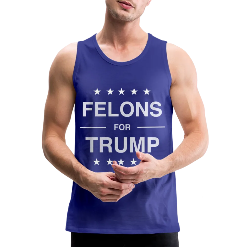 Felons for Trump Men’s Premium Tank Top