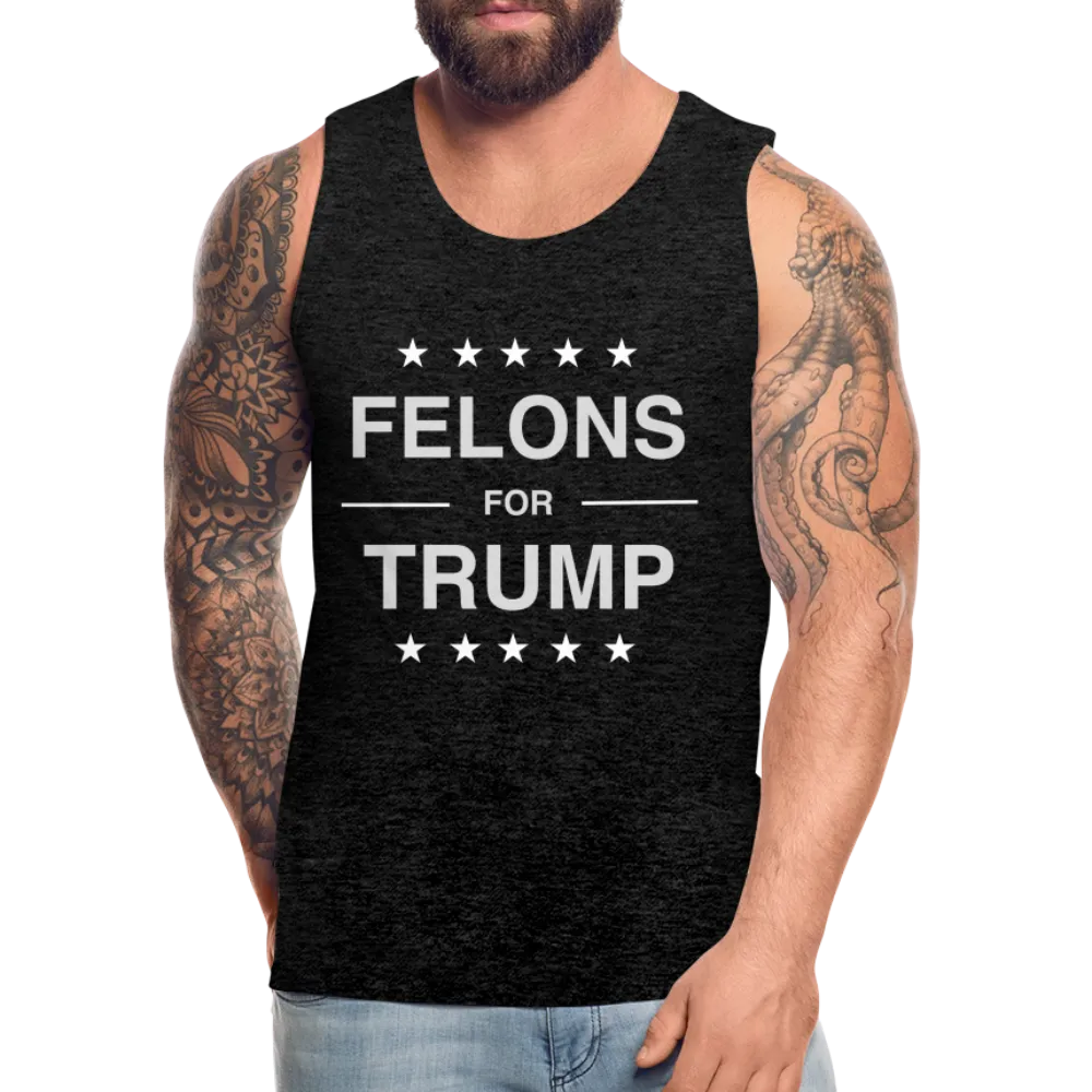 Felons for Trump Men’s Premium Tank Top