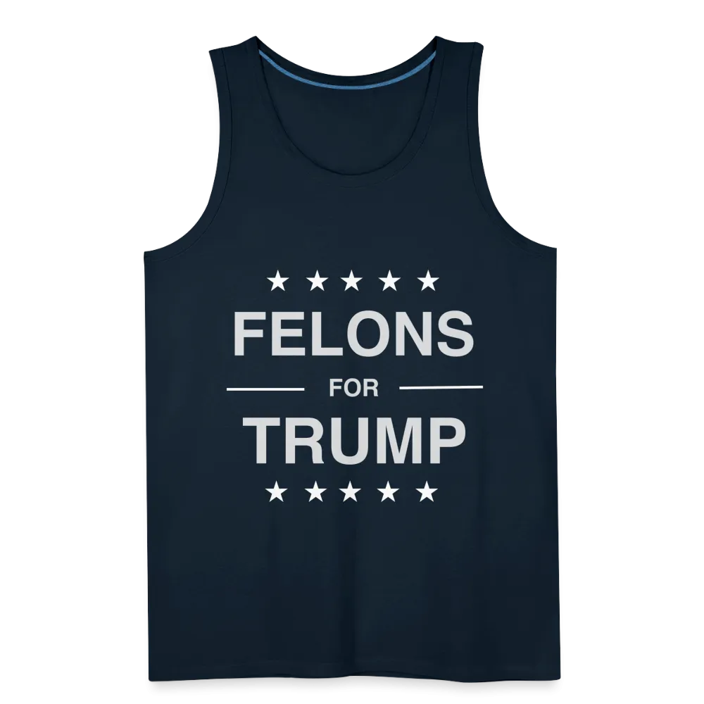 Felons for Trump Men’s Premium Tank Top