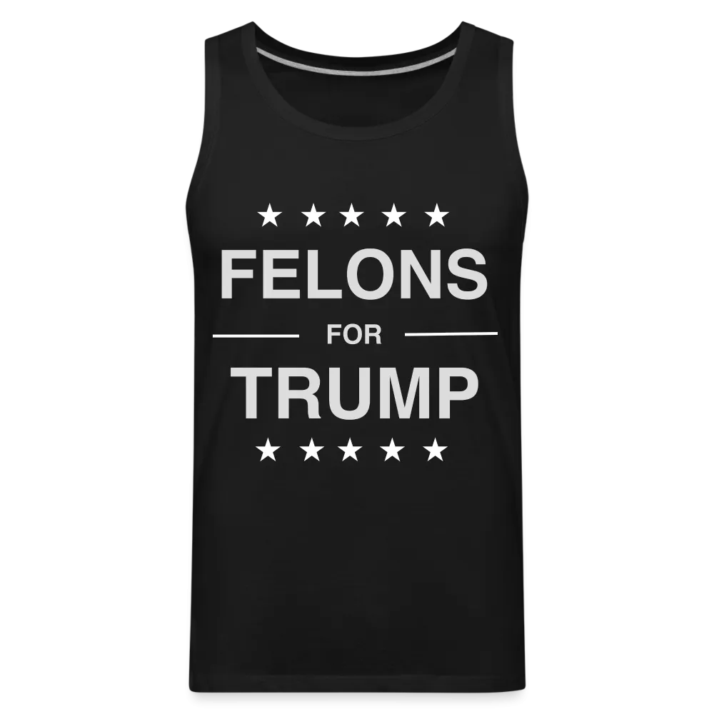 Felons for Trump Men’s Premium Tank Top