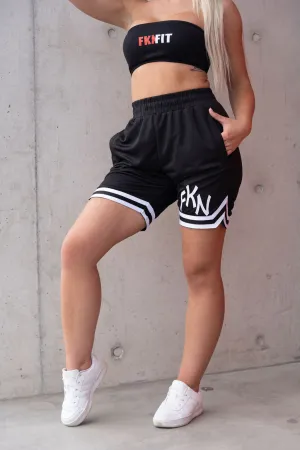 FKN Baller | Women's Gym Shorts Basketball | Black