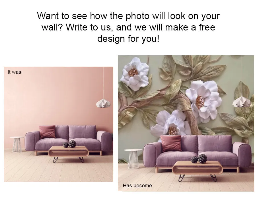 Foggy forest wall art woodland wallpaper Modern wallpaper Removable wallpaper Textured wallpaper fabric wallpaper vinyl wallpaper
