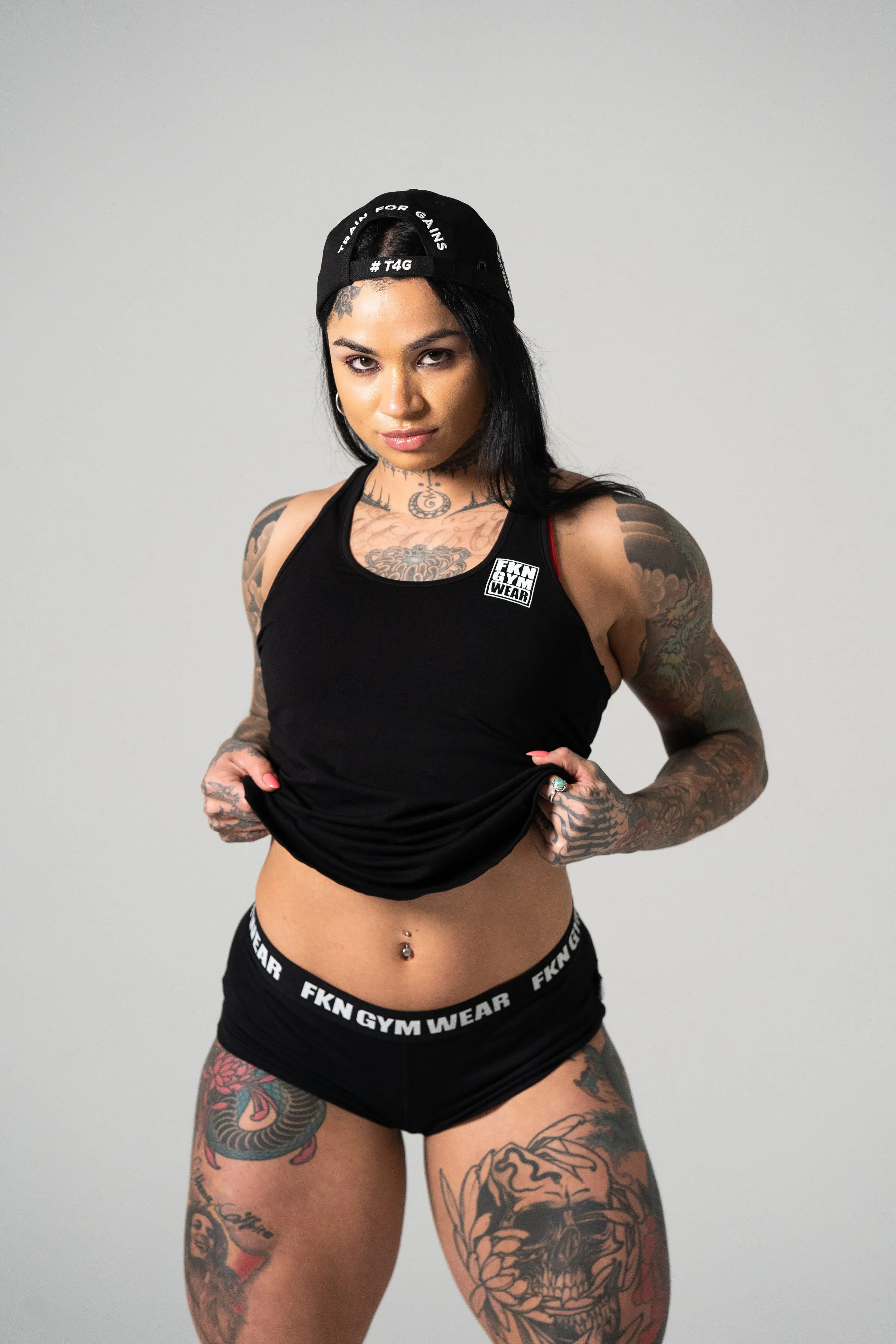 Force | Classic Women's Gym Singlet | Black