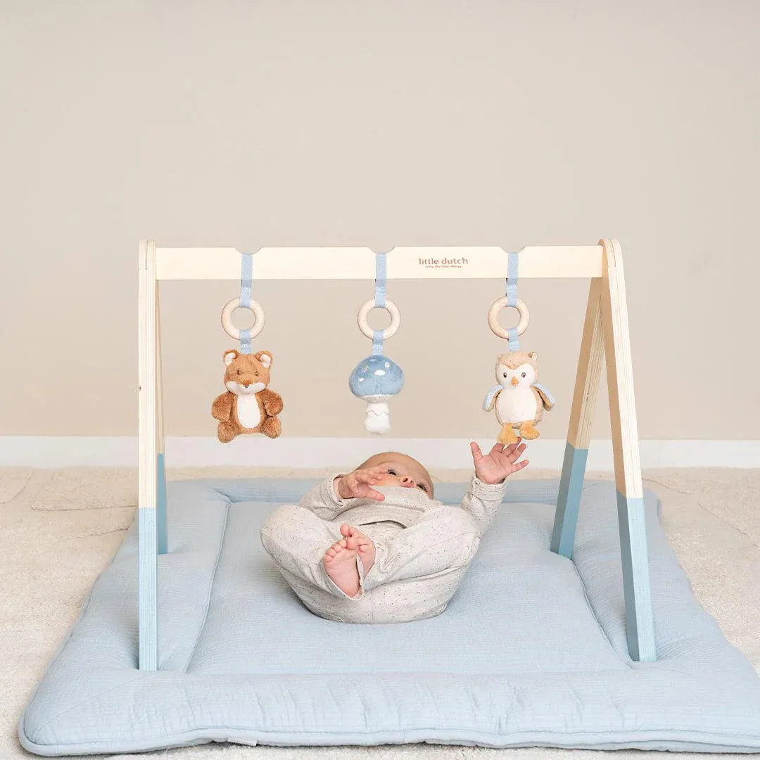 Forest Friends Wooden Play Activity Baby Gym (Excludes Mat)