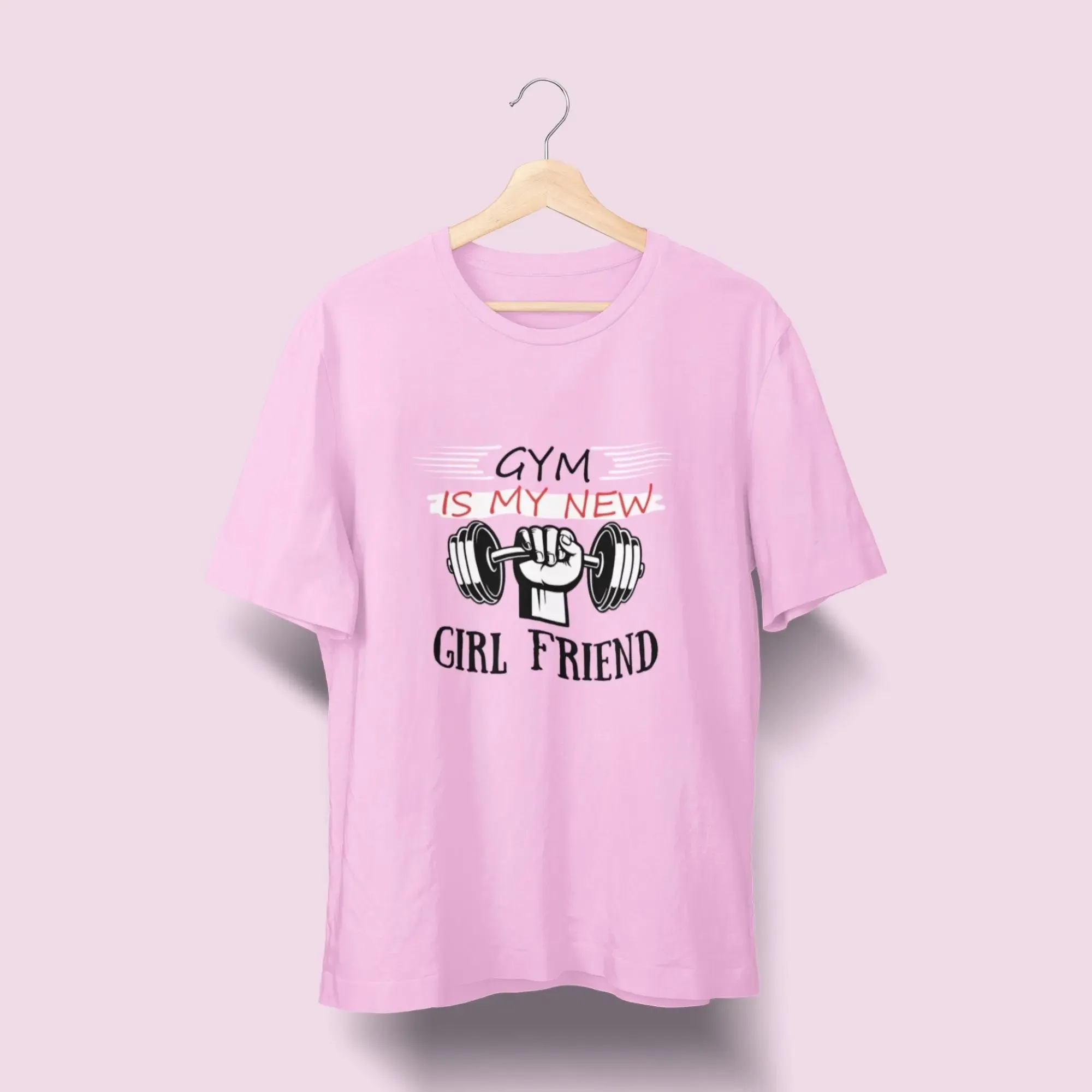 Gym is My New Girl Friend Over Size Classic T-Shirt