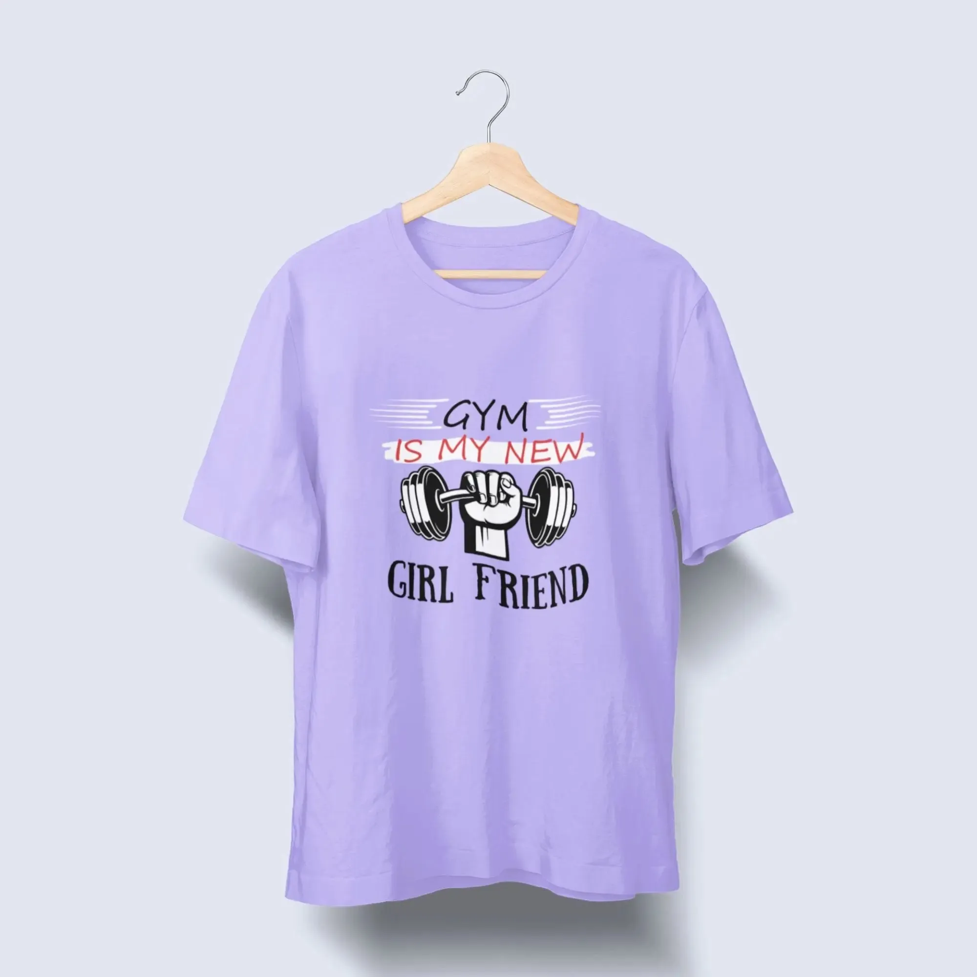 Gym is My New Girl Friend Over Size Classic T-Shirt