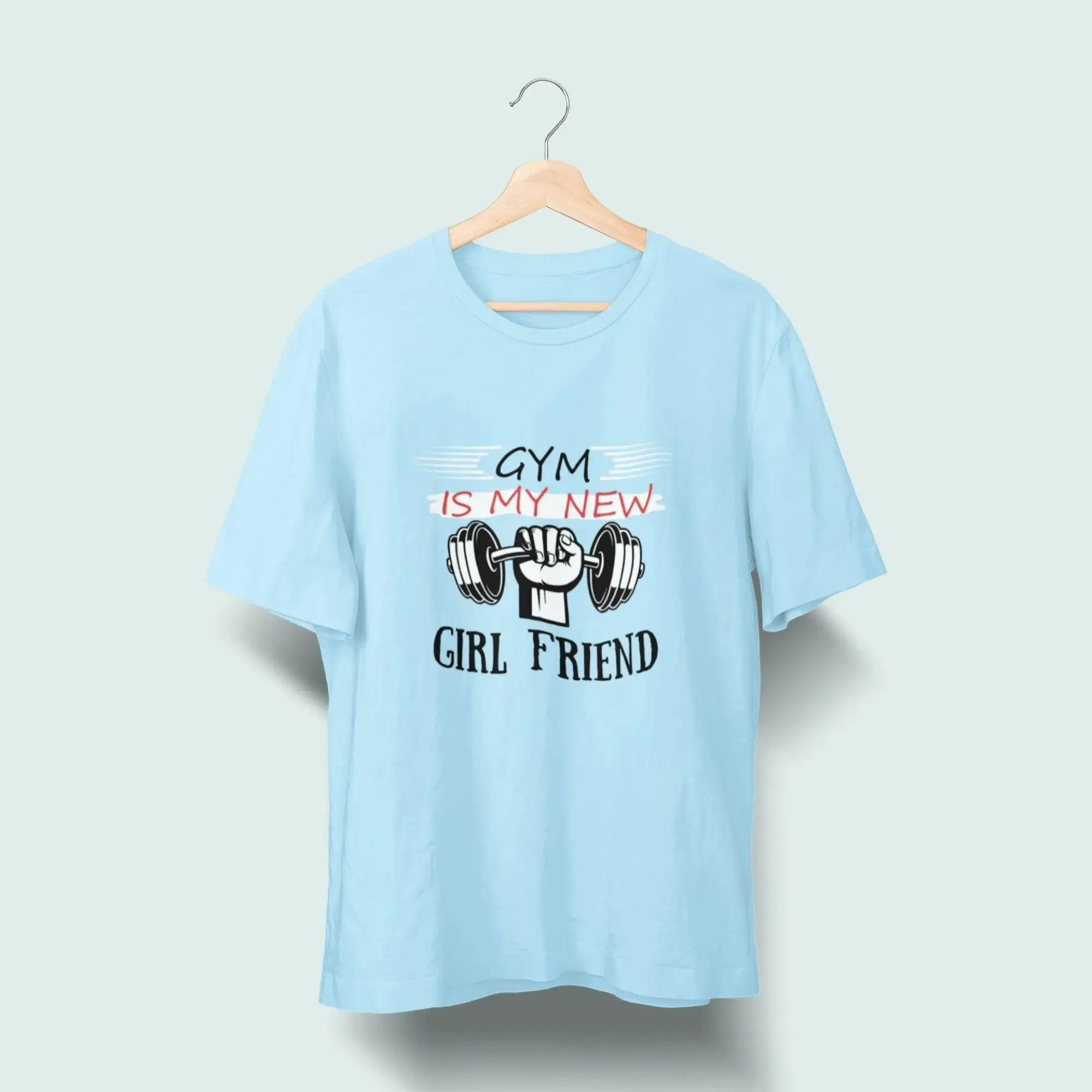 Gym is My New Girl Friend Over Size Classic T-Shirt