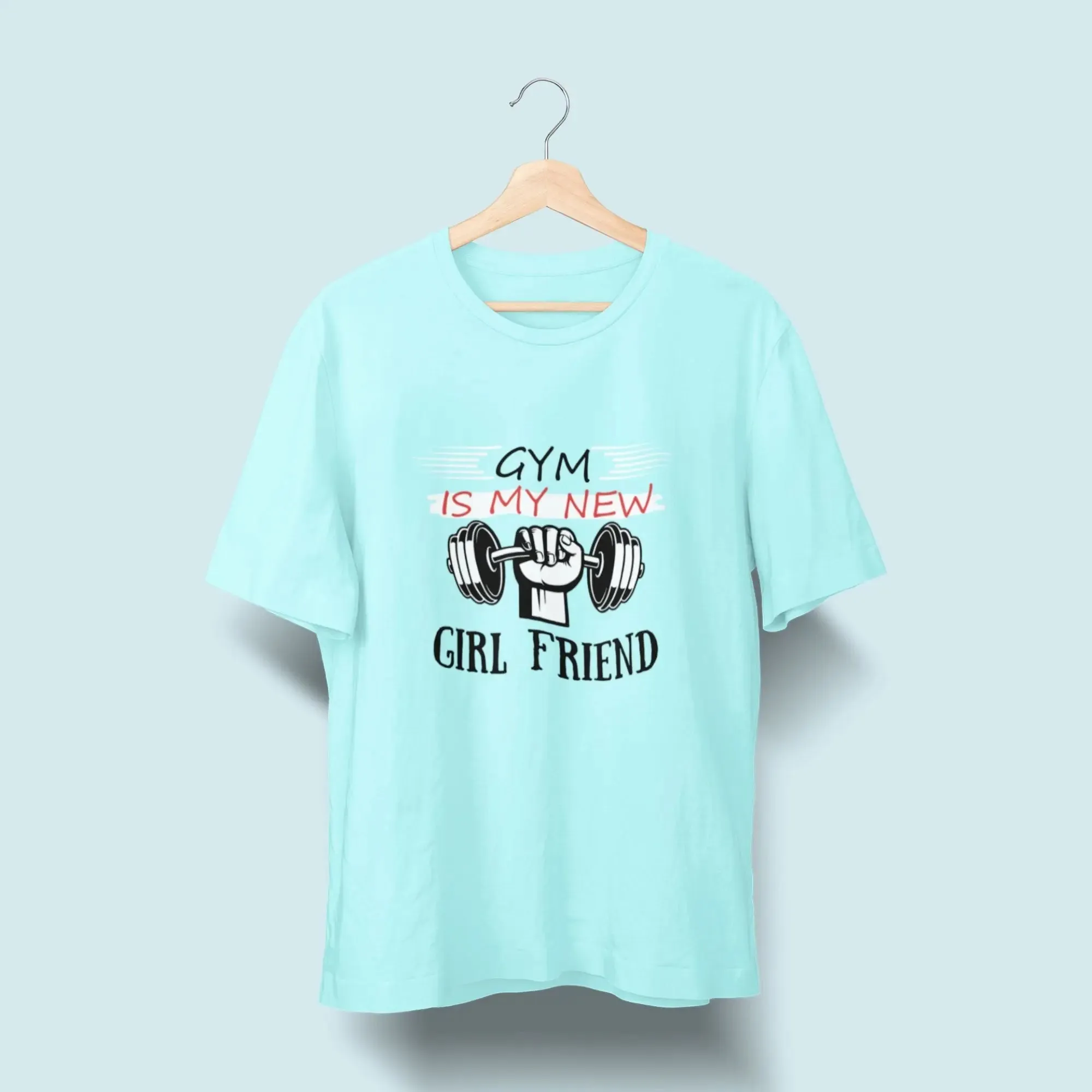 Gym is My New Girl Friend Over Size Classic T-Shirt