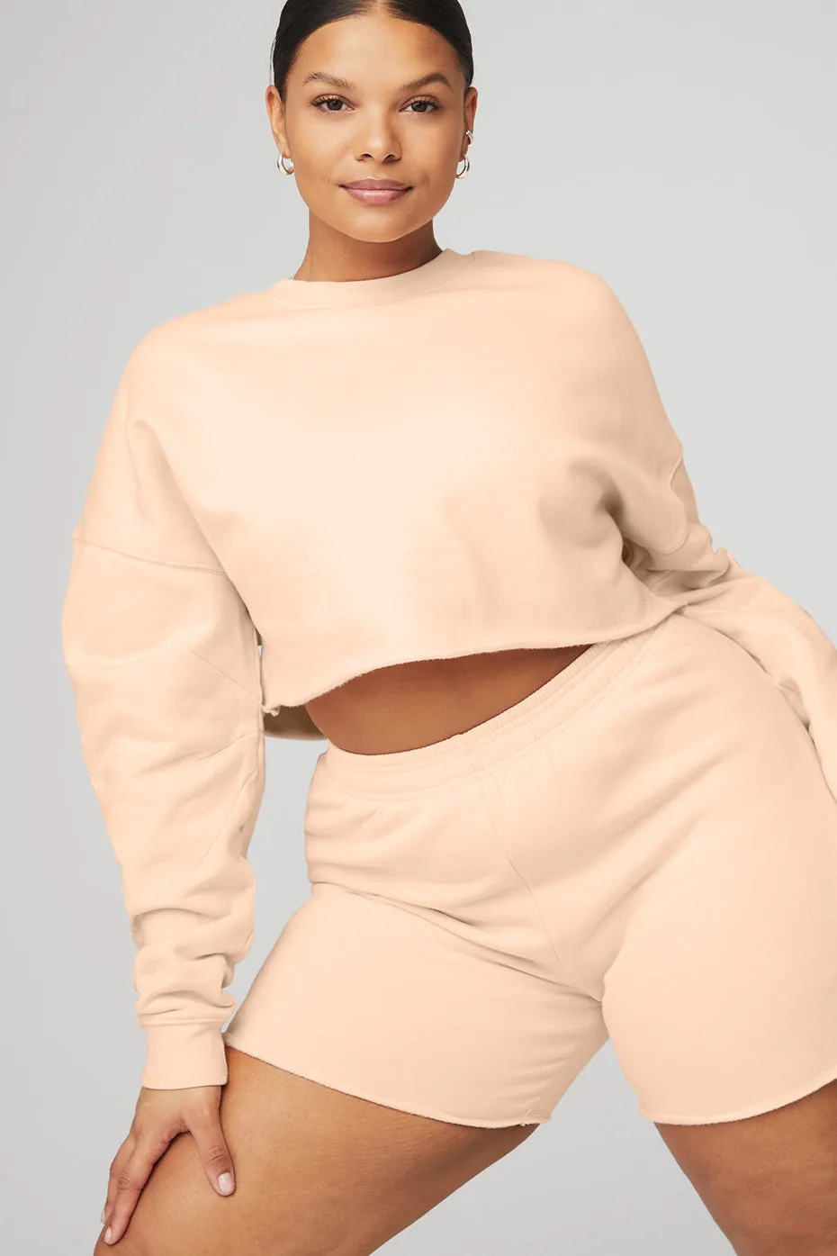 Gym Short - Peachy Glow