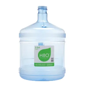 H8OÃ‚® Polycarbonate 3 Gallon Stubby Water Bottle (With Handle) with 48mm Cap