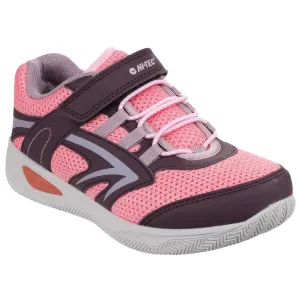 Hi-Teec Children's Thunder Trainer Girls Shoes - Breathable Kids Sneakers with Non-Slip Sole, Stylish Sports Shoes for Active Girls, Sizes 3-8 UK