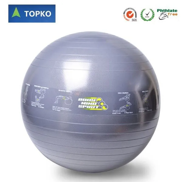 High quality custom design anti burst gym ball, yoga ball , fitness ball
