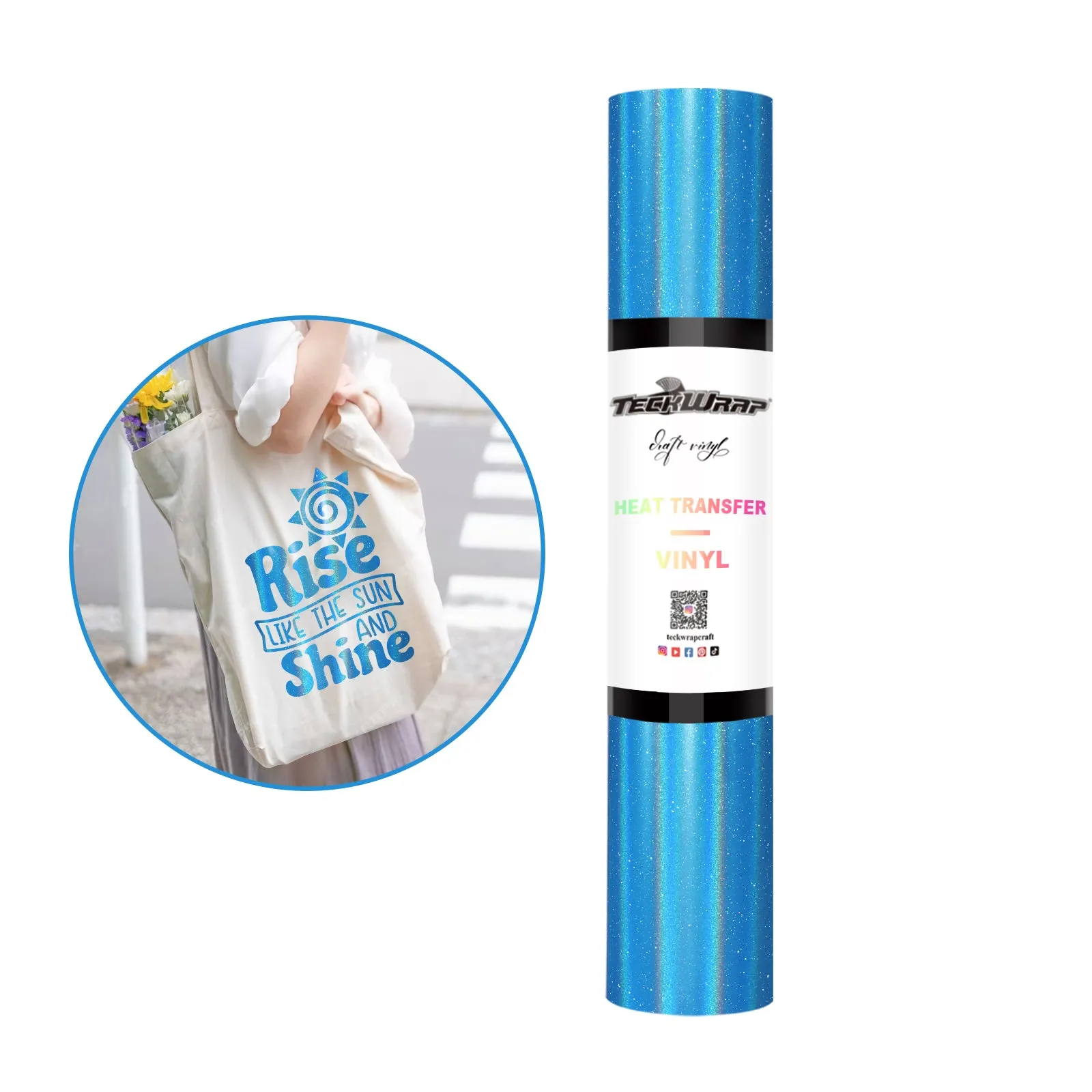 Holographic Shimmer Heat Transfer Vinyl
