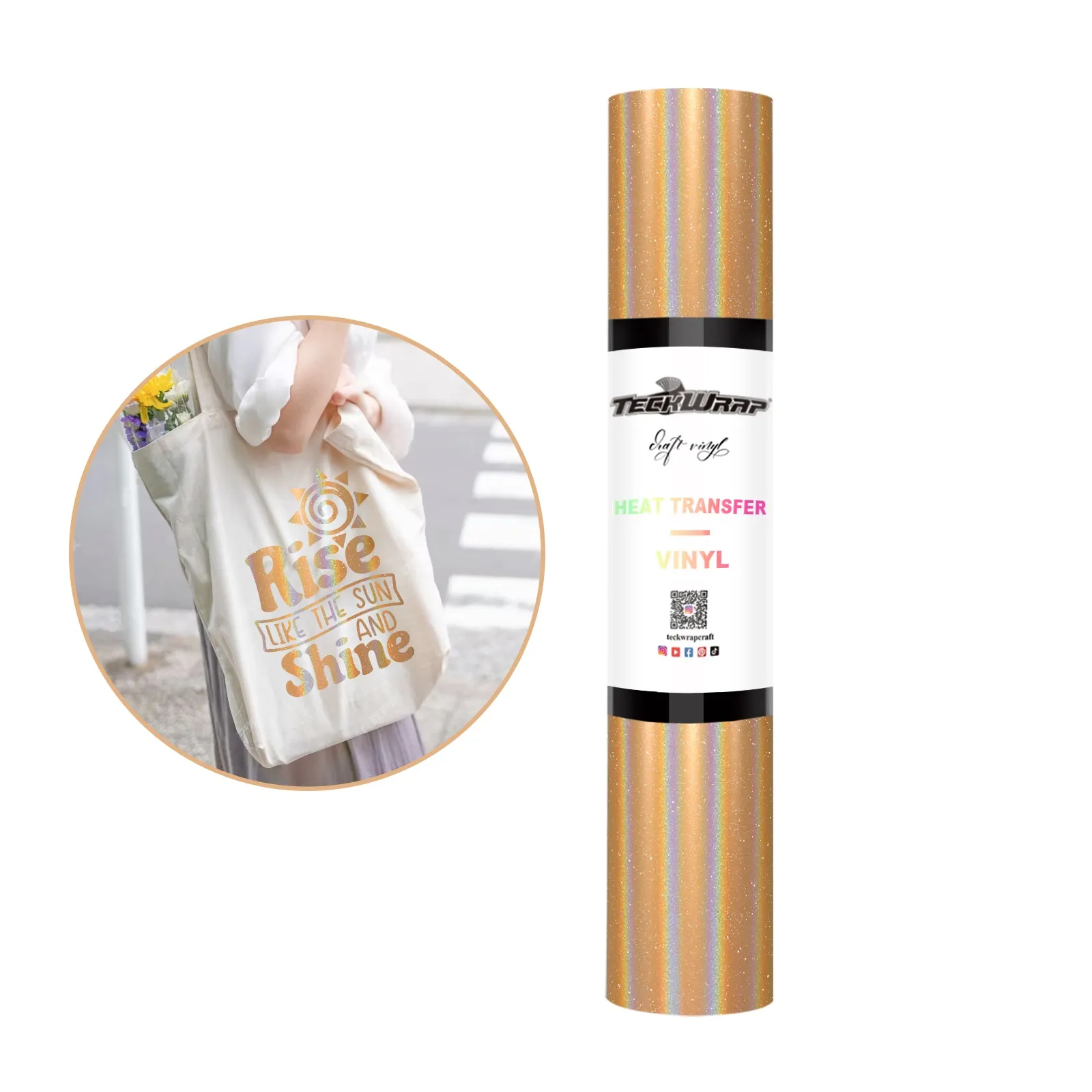 Holographic Shimmer Heat Transfer Vinyl