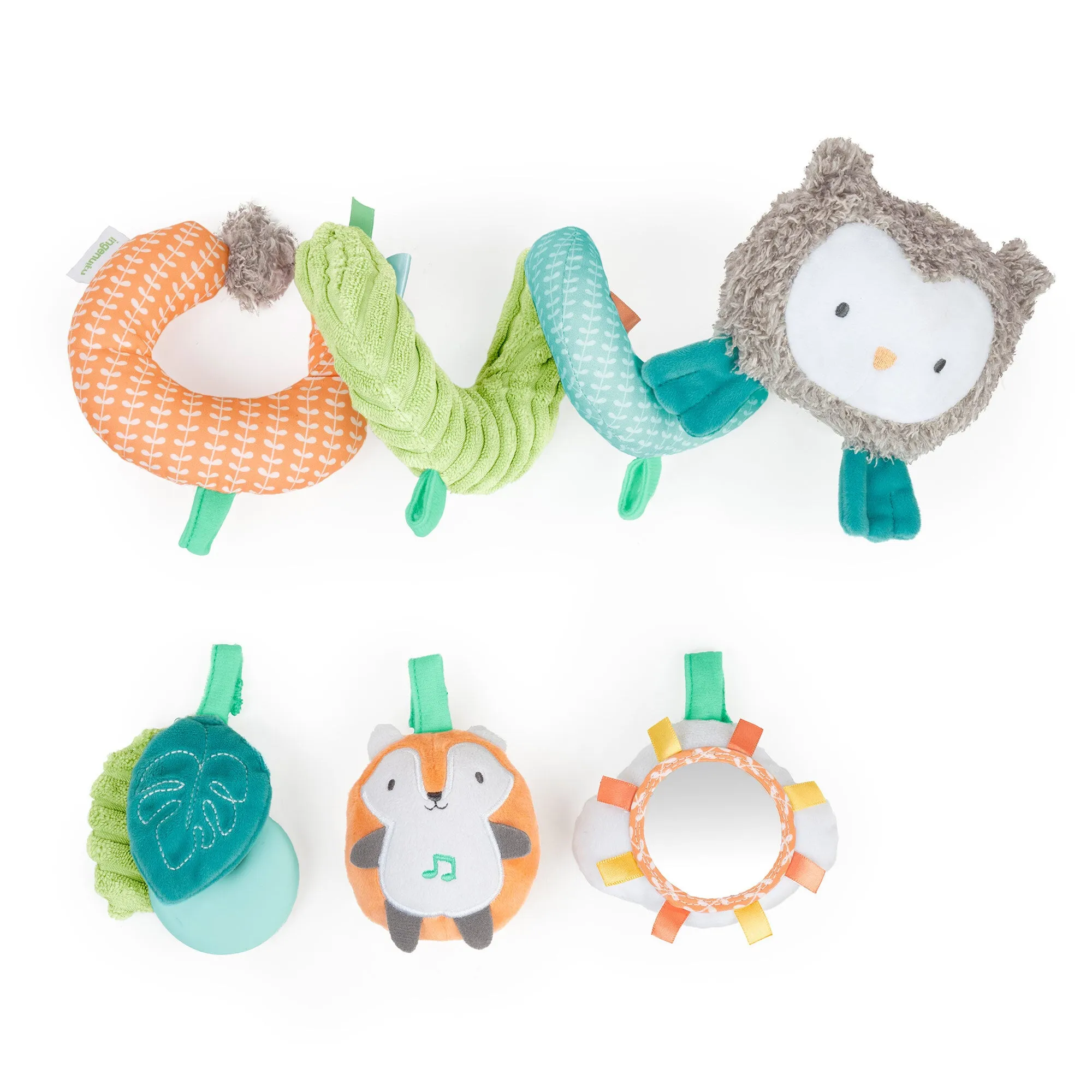 inGenuity - Nally and Friends™ Spiral Activity Toy Bar