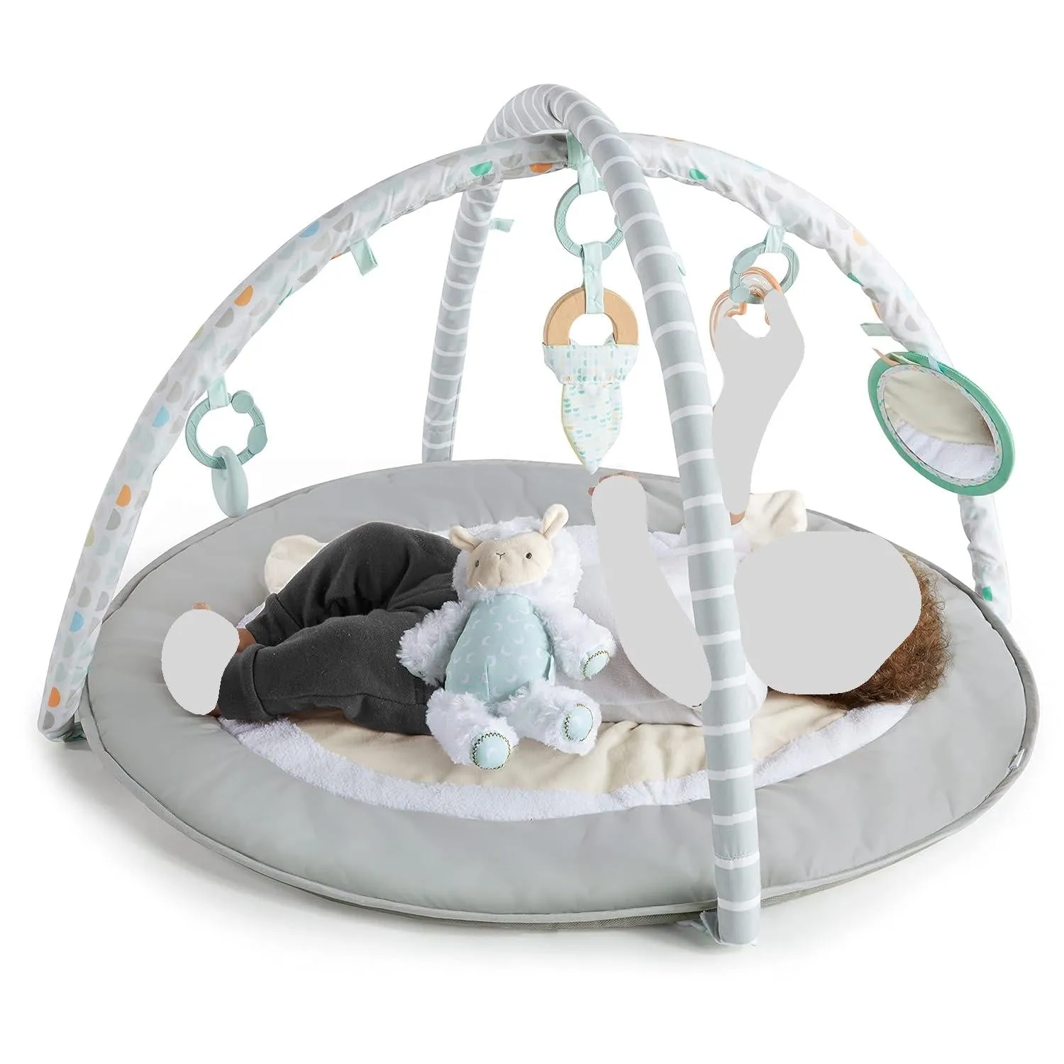 Ingenuity Sheppy's Spot Plush Activity Gym