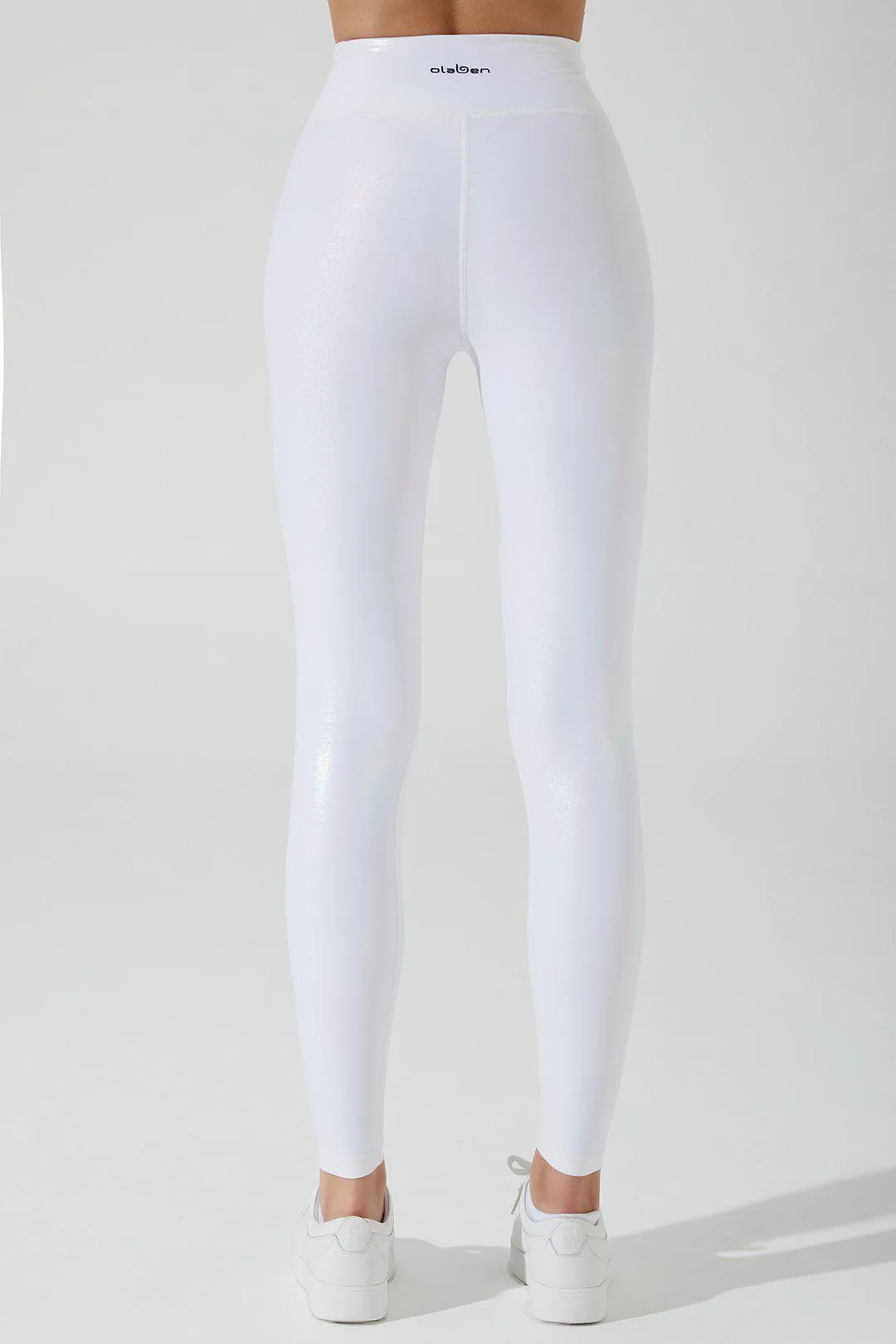 Iridescent Legging - Snow Dift