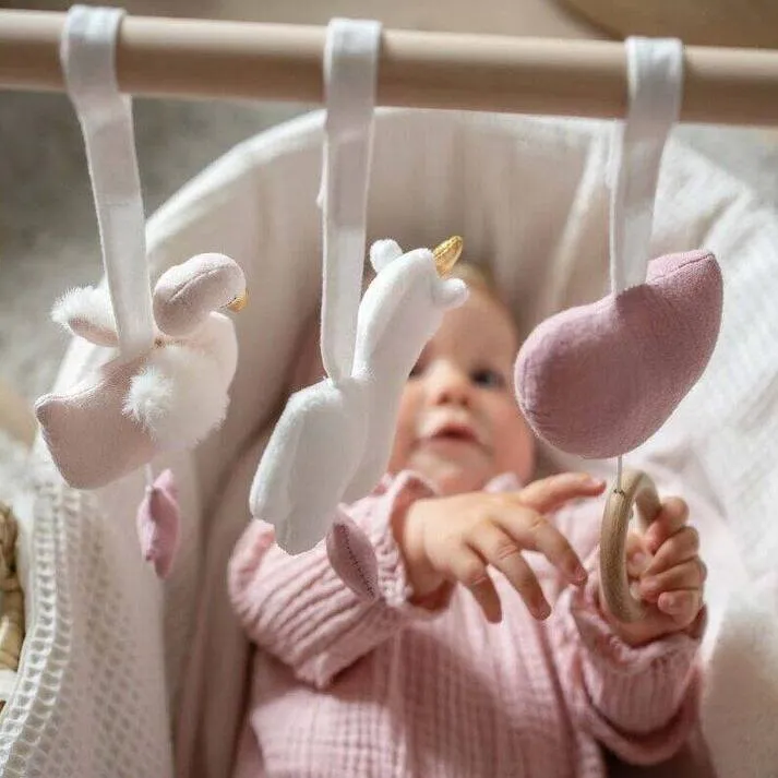 Jabadabado Baby Gym Toys Unicorn and Swan
