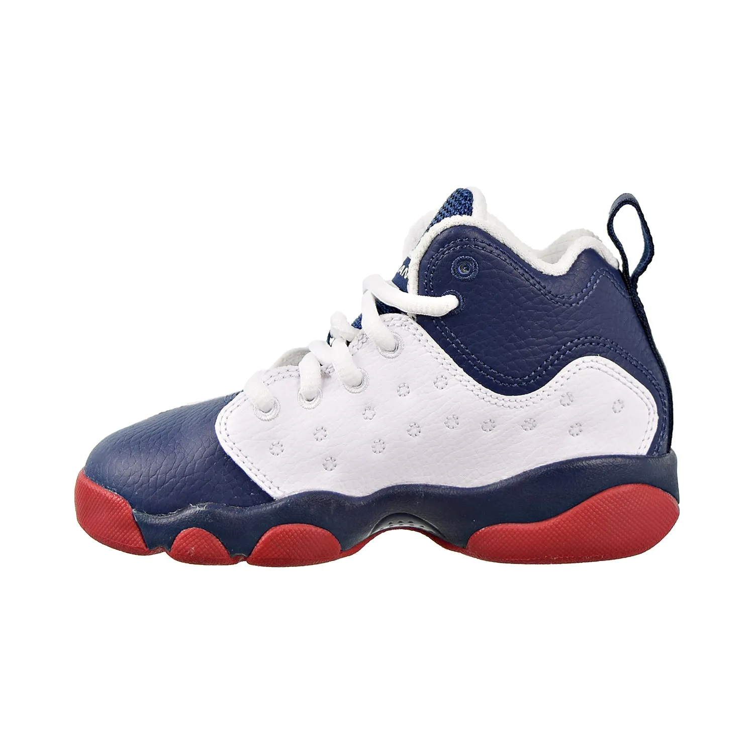 Jordan Jumpman Team II BP Preschool Shoes White/Mid Navy/Gym Red/Gold