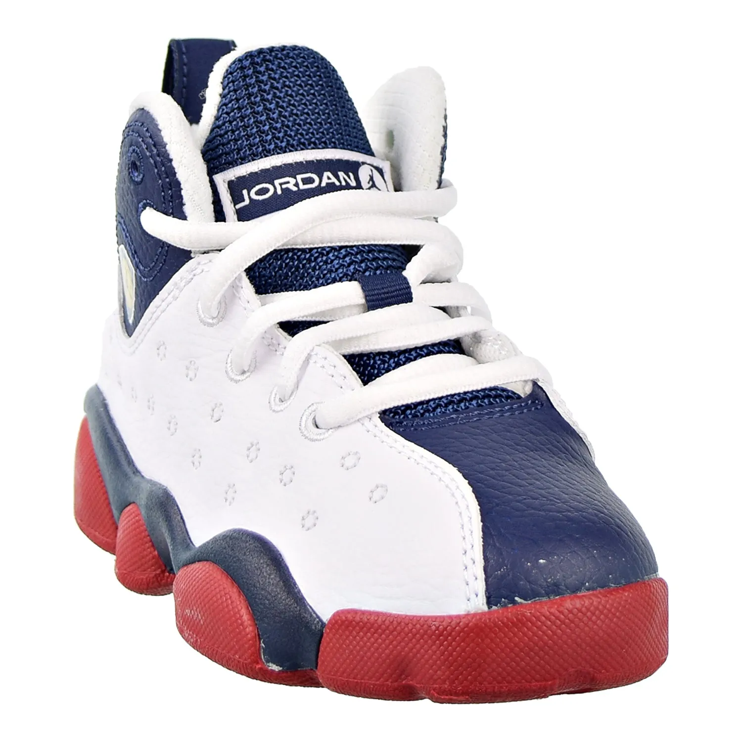 Jordan Jumpman Team II BP Preschool Shoes White/Mid Navy/Gym Red/Gold