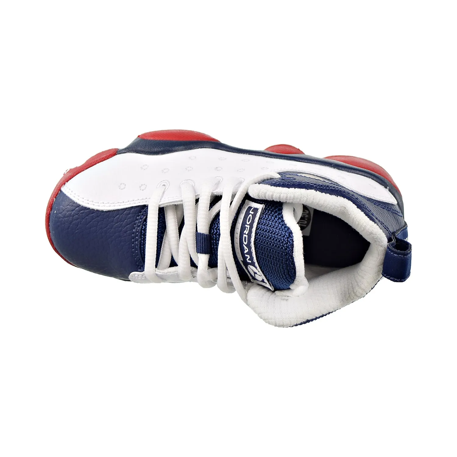 Jordan Jumpman Team II BP Preschool Shoes White/Mid Navy/Gym Red/Gold