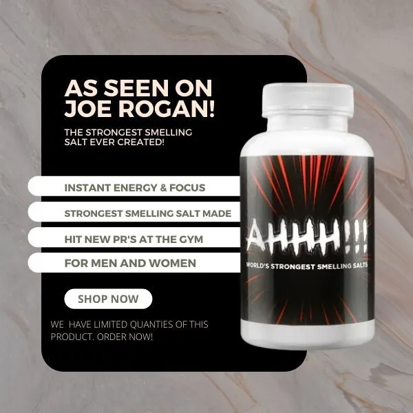 JujiMufu Ahhh Ammonia Smelling Salts (Joe Rogan)