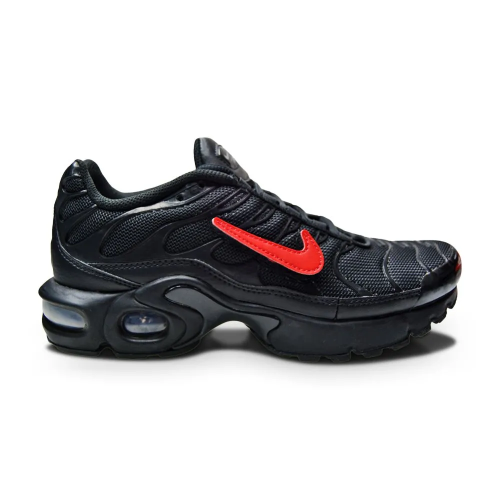 Juniors Nike Tuned 1 Air Max Plus BG - CQ7514001 - Black University Red Volt