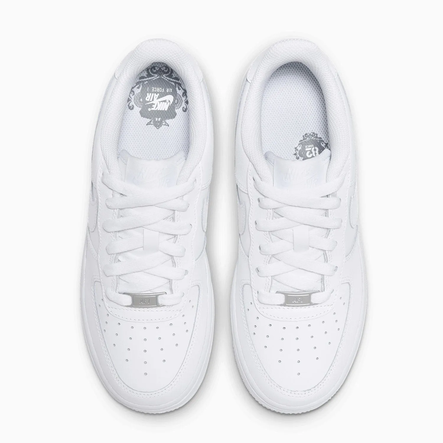 Kid's Air Force 1 LE "Triple White" Grade School