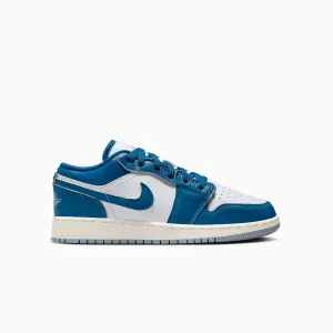 Kid's Air Jordan 1 Low SE "Industrial Blue" Grade School